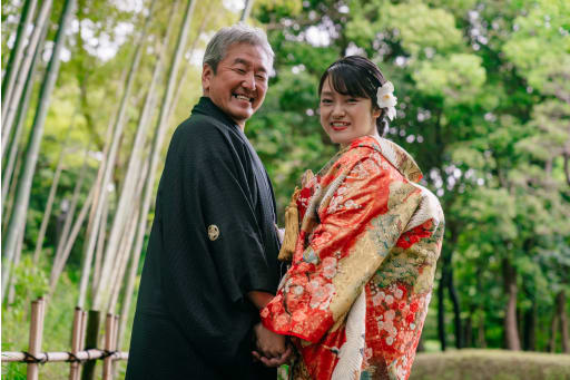 笑顔なおふたりと