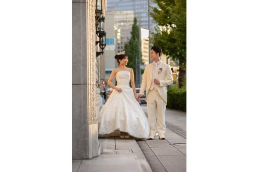 見つめあうたびに自然に笑顔に