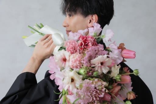 花がお似合い