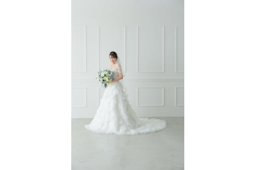 ご新婦様のソロカット！