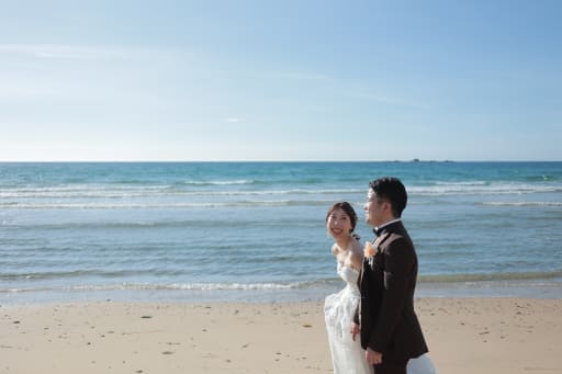 海に着きました