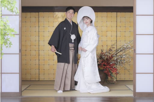 白無垢と綿帽子のセット！