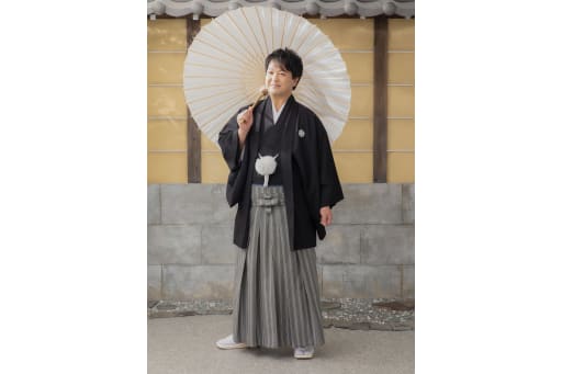ご新郎様のソロカット！