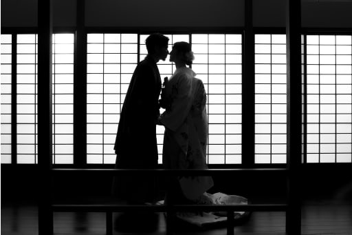 シルエット撮影