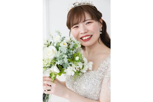 ご新婦様のソロショット