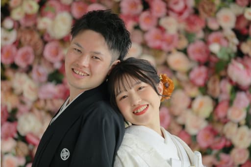 背中合わせでも◎