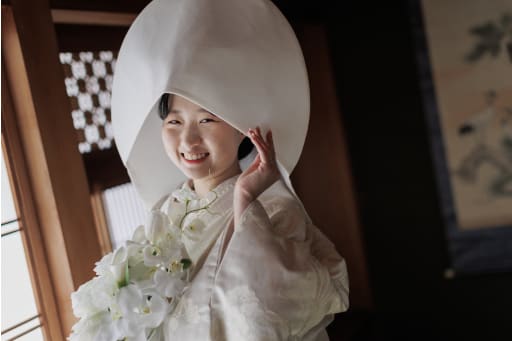 新婦様ソロショット