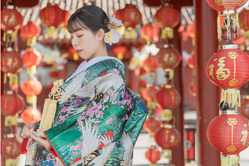 季節限定！ランタンに包まれるウェディングフォト