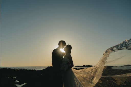 映画みたいなシルエット