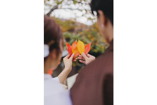 最後には、お手元のショットを撮影。