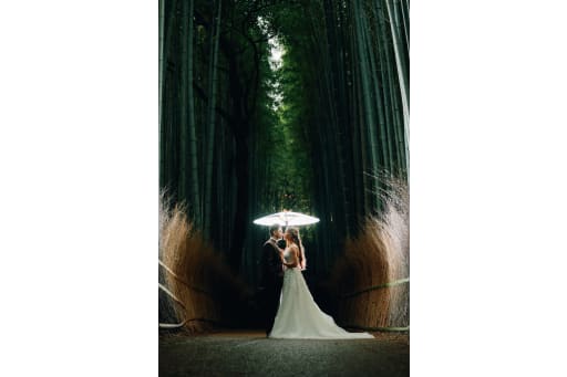 最後に訪れたのは、竹林。