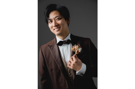 新郎さんソロショット！