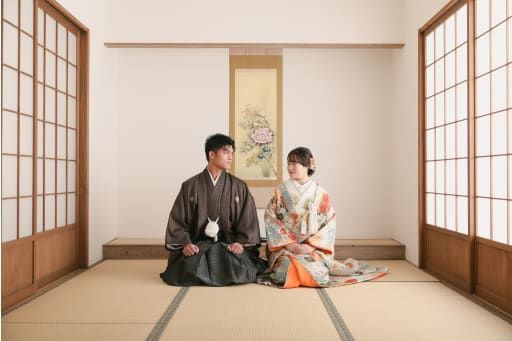 正座ショット