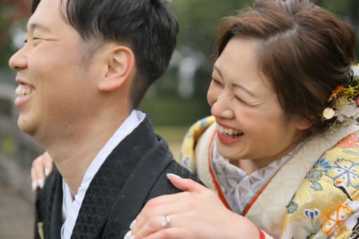 大好きなご新婦様の笑顔