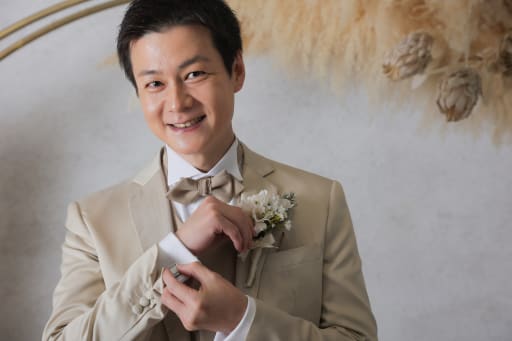 ご新郎様も🤵