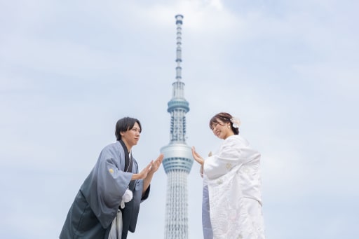 押し合いっ子
