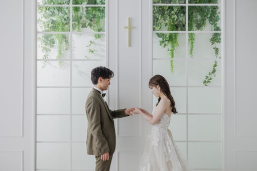 ウエディングのワンシーンも撮影できます