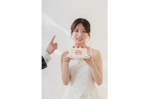 生クリームをつけて🍓