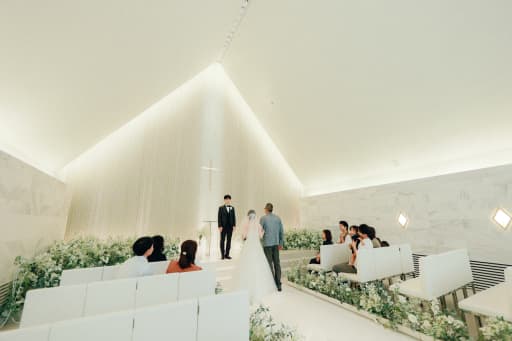 チャペルでのロケーション撮影＾＾