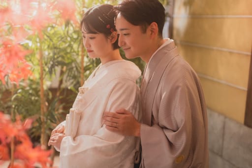 白無垢にチェンジ