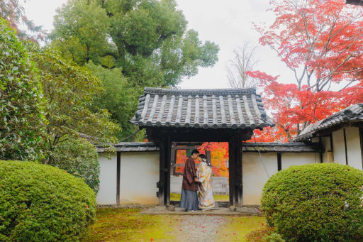 随心院紅葉ロケーション！！
