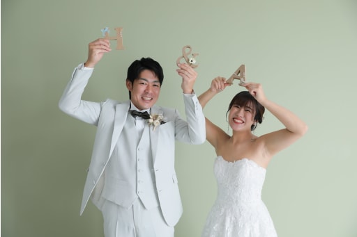 イニシャルアイテムで！