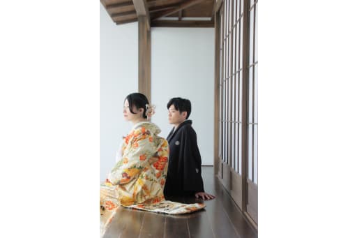 縁側でゆったり