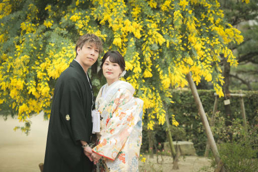 ミモザと一緒に