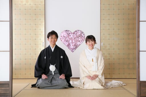 ハートの猪目窓で可愛らしさを♡