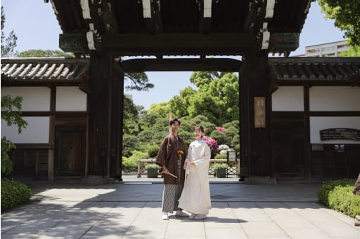 春の日本庭園