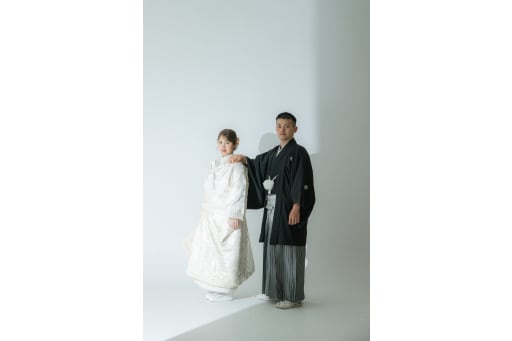 和装にチェンジして