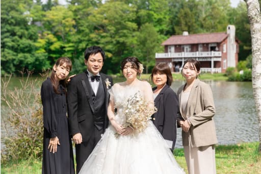 かっちり、集合写真も。