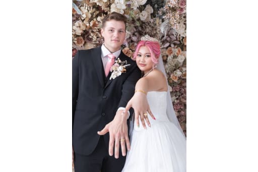 結婚しました♡