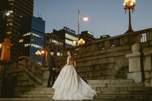 振り返りショット