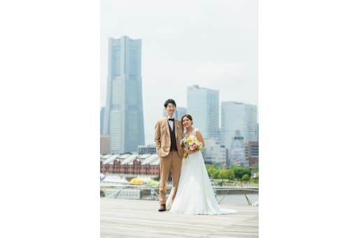 続いては大桟橋！🌤️🎡🩵