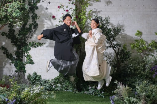 最後は大ジャンプ！