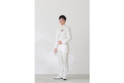 新郎様のソロカット