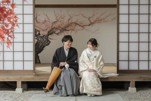 縁側で交わす、何気ない会話