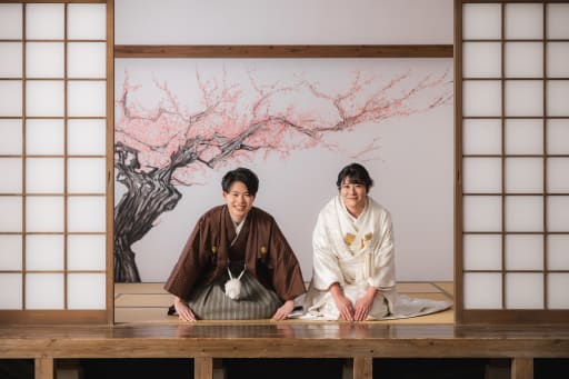 年賀状でも使える正座のショット！