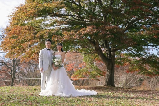 飯綱山公園にて