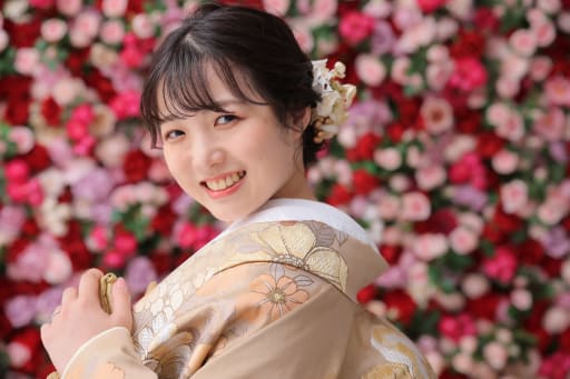 ご新婦様のソロショット