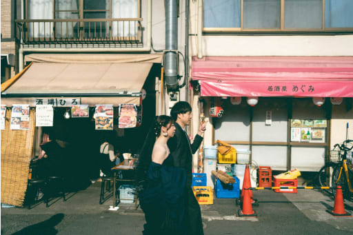 浅草ホッピー通りまで