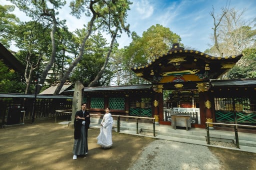 境内の雰囲気を存分に！