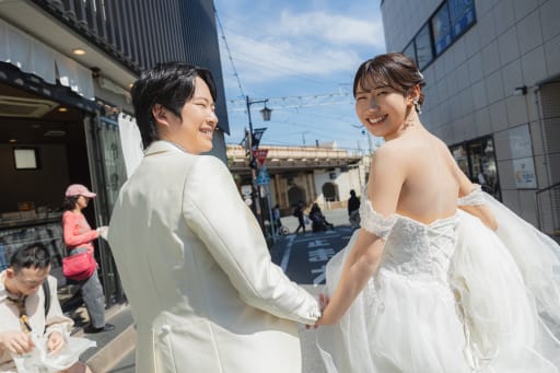 歩きながら♪