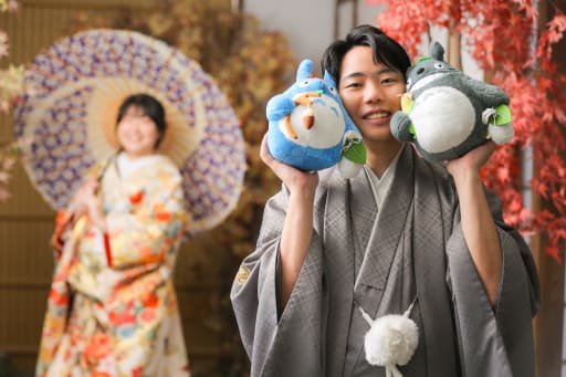 僕が主役！？お茶目な新郎様
