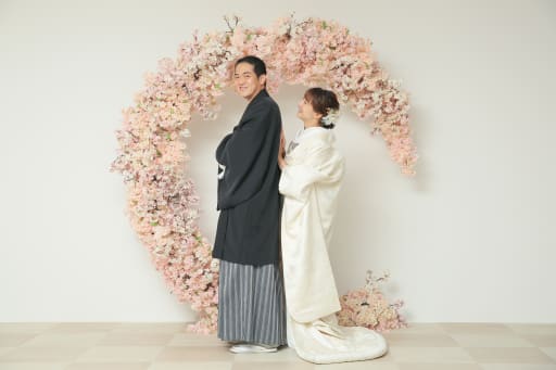桜のアーチ