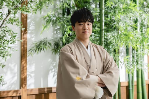 ご新郎様ソロショット