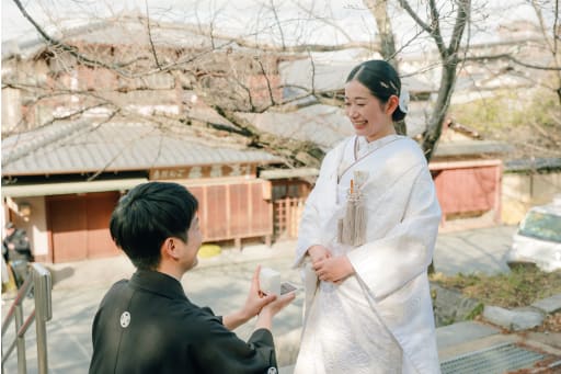 ご新婦様の表情