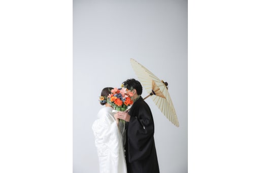 お顔隠しカット