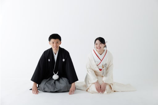 正座で並び、感謝のご挨拶